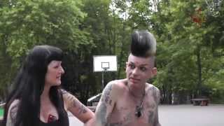 PsychomaniaTV Interview Sparky  Demented Are Go  Potsdam 2014 [upl. by Ilat]