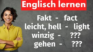 1000 Wichtigste Englische Wörter  Grundwortschatz zum Englisch Lernen [upl. by Ulrike725]