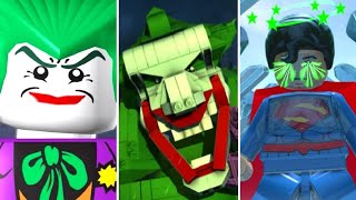 All Final Boss Battles in LEGO Batman Videogames [upl. by Annmarie796]