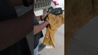 Suzuki Burgman 125 Air Filter Change [upl. by Towroy]