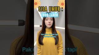 pov  Sisa umur kamu 1000 Tahun tapi kamu hanya ingin hidup secukupnya [upl. by Adihsar]