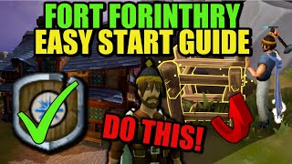 Fort Forinthry Full Overview amp Quest Guide New Foundations [upl. by Heidt]