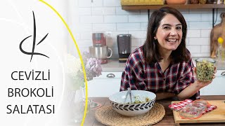 Cevizli Brokoli Salatası I Dilara Koçak I Afiyetle Diyet [upl. by Caffrey]