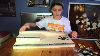 BRR Streetplaza DOS Wide Blackriver Trucks and Flatface Wheels unboxing and review [upl. by Notselrahc555]