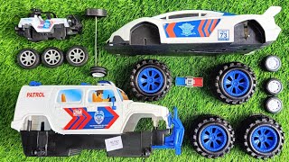 Mencari amp Merakit MobilMobilan Jeep Polisi Sedan Balap Hummer [upl. by Akenet602]