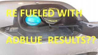 How to top ADblue  plus what Happens when you fill up fuel tank with Adblue plus plus extra tip [upl. by Ydissahc]