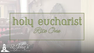 Rite One Holy Eucharist 800AM  4 February 2024 [upl. by Yrahk]