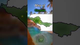 Map of Circassia mapping history trend [upl. by Yelyac]