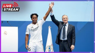 Presentación de Endrick  Real Madrid [upl. by Eidson849]