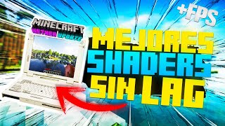 TOP 4 Shaders Para Minecraft 1164 Bajos Recursos [upl. by Moina610]