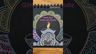 Diwali Diya doodle drawing ✨✨✨ doodleart diwalispecial zentangleart [upl. by Refinnaj517]