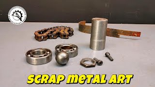 Scrap Metal Art 3 Elements [upl. by Hurless]