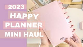 Mini Happy Planner Haul Spring Collection [upl. by Nitaf632]