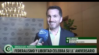 Gonzalo Aziz presentó su libro en el 11° aniversario de quotFederalismo y Libertadquot [upl. by Honoria]