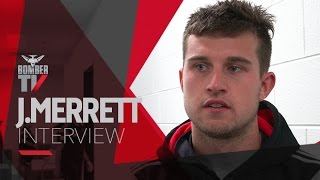 BTV Jackson Merrett interview  April 2 2016 [upl. by Arratoon947]