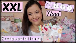 XXL BABY HAUL  BABY ERSTAUSSTATTUNG  NUK babywalz Medela DaWanda  NatBittersweet  HD [upl. by Eseneg458]