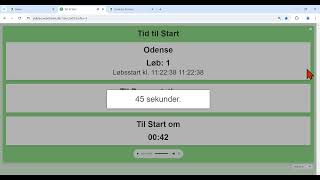 Tid til Start kort [upl. by Arundel]