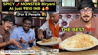 SPICY MAXXX 🌶️ Biryani 🥵 in Hyderabad  Shah Ghouse Hotel  Peppa Foodie [upl. by Aliam]