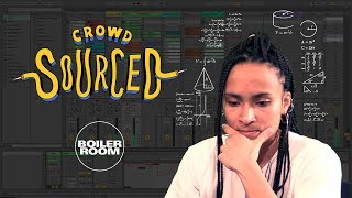 Ouri makes music with sounds you send in  Boiler Room Crowdsourced [upl. by Roos]