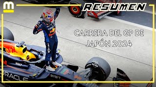 RESUMEN de la CARRERA del GP de JAPÓN 2024 de F1  ¡Verstappen vuelve a ganar [upl. by Eldwin]