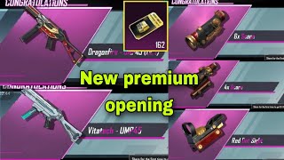 new premium crate opening pubg mobile  new maxing UMP for premium  premium crate opening pubg [upl. by Shela]