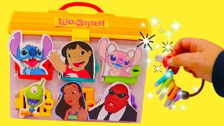 Lilo and Stitch Surprise Doors with Keys  Fun Activities for Kids Drawing and Coloring Pictures [upl. by Halil103]