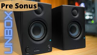 PreSonus ERIS E35 Studio Monitors amp AudioBox USB 96  Unbox amp Setup🔊 [upl. by Aihsenod]