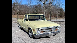 1968 Chevrolet C10 Pickup Truck For SaleLS7 427570 GM Crate Motor400 Miles on The Restoration [upl. by Iba]