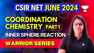 CSIR NET 2024 Chemical Science  Coordination Chemistry  Inner Sphere Reaction  Part 1  Alka Rani [upl. by Garibold638]