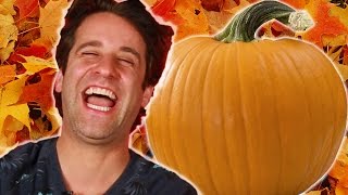 People Try PumpkinFlavored Treats [upl. by Howie]