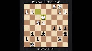 Mikhail Botvinnik vs Mikhail Tal  World Championship Match 1961 [upl. by Bezanson]