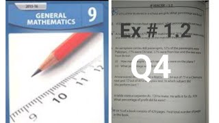 General Math Class 9 Chapter 1 Exercise 12 Question 4 9th class math arts chapter 1 exercise 12 [upl. by Eniawed]