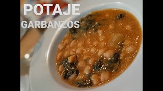 POTAJE de GARBANZOSTHERMOMIX con ThermoMaquinita [upl. by Dorita]