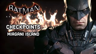 Complete every Miagani Island Checkpoint in Batman Arkham Knight [upl. by Hamirak821]