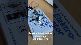 Funktionsweise eines einfachen Elektromotors erklärt elektromotor elektrotechnikpodcast [upl. by Fitzpatrick990]