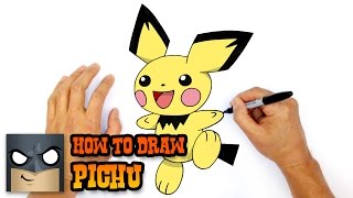 How to Draw Pichu  Pokemon [upl. by Tengler156]