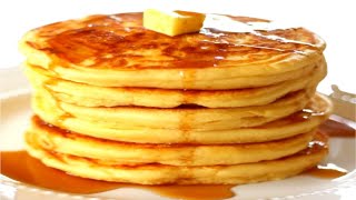 American Pancake Recipe  Fluffy American Pancake [upl. by Erminie]