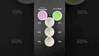 Which mix ratio in your favorite colormixing artvideo paintmixing asmr foryou shorts colors [upl. by Annette137]