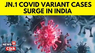 Covid News Today  India Witnesses A Continued Surge In Covid 19 Cases In December  N18V  News18 [upl. by Melleta]