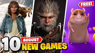 10 New Games August 3 FREE GAMES [upl. by Pernick]