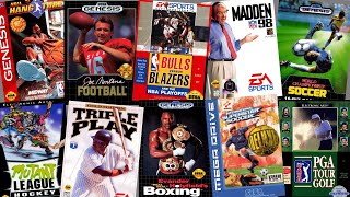 Top 150 best Sega Genesis sports games [upl. by Dorcia]