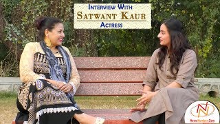 Interview with Satwant Kaur  Actress [upl. by Weiman]