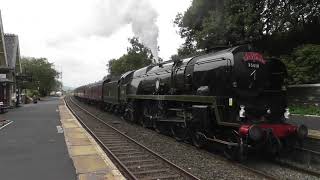 35018 British India Line  The Pendle Dalesman  HortoninRibblesdale  27th July 2021 [upl. by Norahs792]