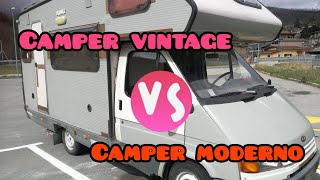 CAMPER VINTAGE o MODERNO come si è evoluto in termini di spazio interno e vivibilità negli anni [upl. by Annoda859]