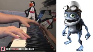 Crazy Frog  Axel F Piano Cover by Amosdoll [upl. by Arak]