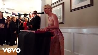 Taylor Swift  Blank Space Surprise Performance at Fan’s Wedding [upl. by Erund]