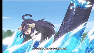 Albedo ORA ORA ORA  Isekai Quartet Season 2 Episode 12 FINALE [upl. by Hebbe]