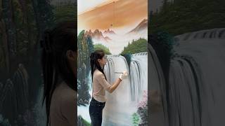 The Craftsmans Ingenuity is Sincere and Exquisite mural painting art relief [upl. by Eiramanin]