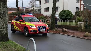 FEUER IN SCHULE  Q5 KdoW  LF 20  Dreheleiter  Eintreffen Löschzug [upl. by Eema]