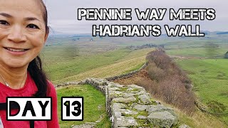 Day 13 Pennine Way Greenhead to Bellingham Hadrians Wall [upl. by Alauqahs]